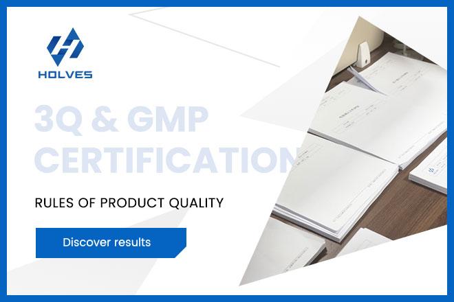 <b>HOLVES 3Q and GMP certification - the golden rule for quality assurance</b>