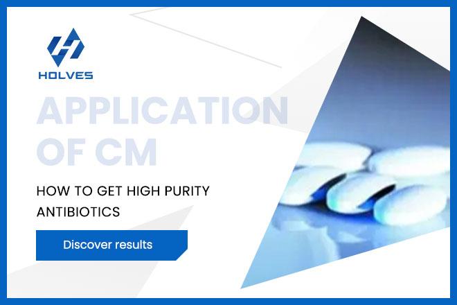 Ceramic membrane filtration for antibiotic production