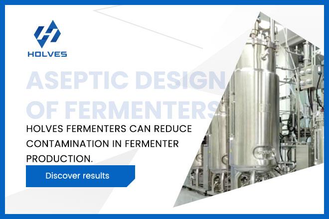 Aseptic design of fermenters