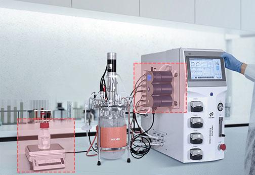 HOLVES-Eu210 bioreactor 